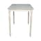 International Concepts Rectangle Solid Wood Top Table, Turned Legs, Unfinished, 30 in W, 48 in L, 36 in H, Wood K-3048-336T - alternate 4
